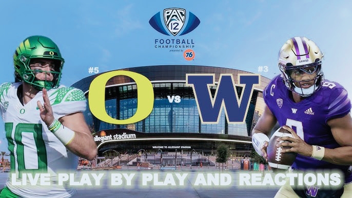 Pac 12 championship game oregon ducks vs washington huskies score