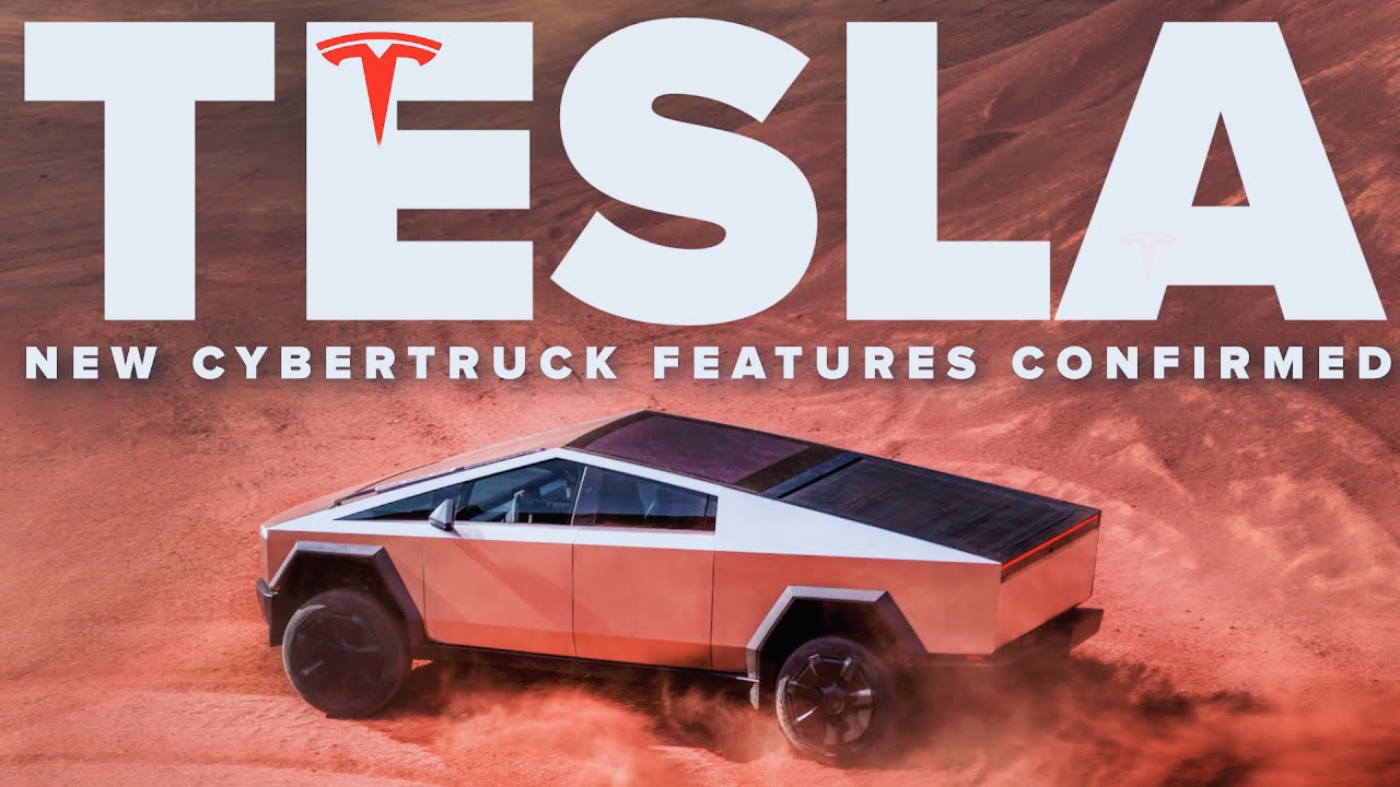 NEW Cyber Truck Features You Missed | Tesla's Disruptive Masterpiece |